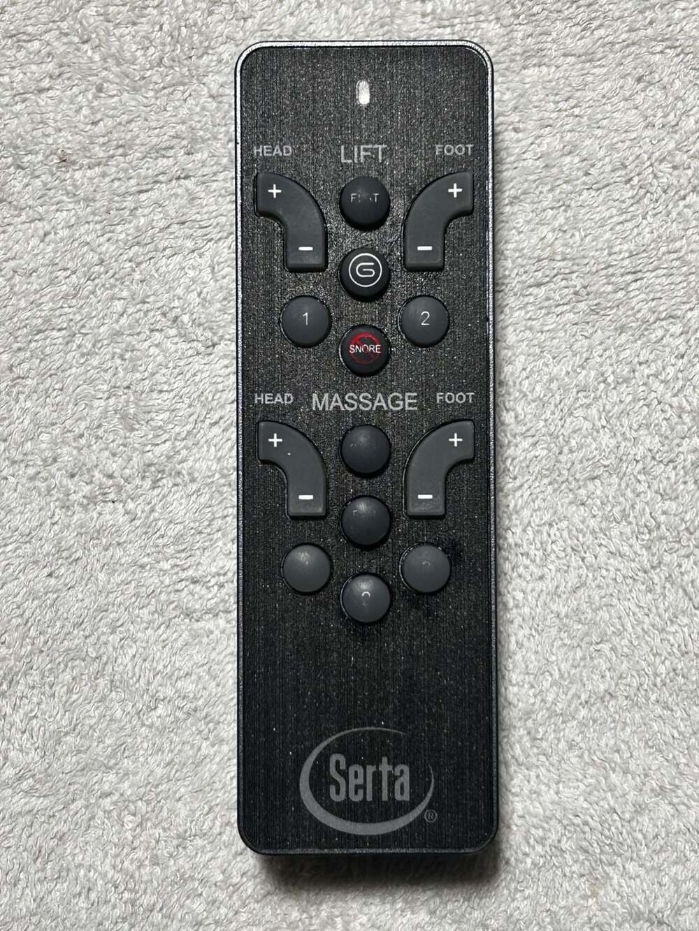 Serta Adjustable Bed Remote Control Model RC-WM-108